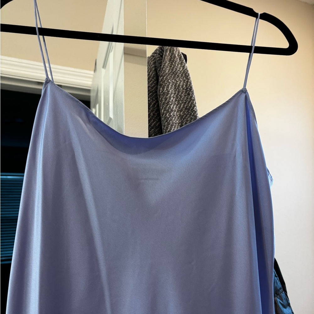 J. Crew Light Blue Slip Dress